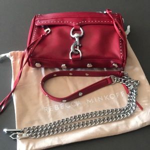 SOLD! Rebecca Minkoff Crossbody Bag Red